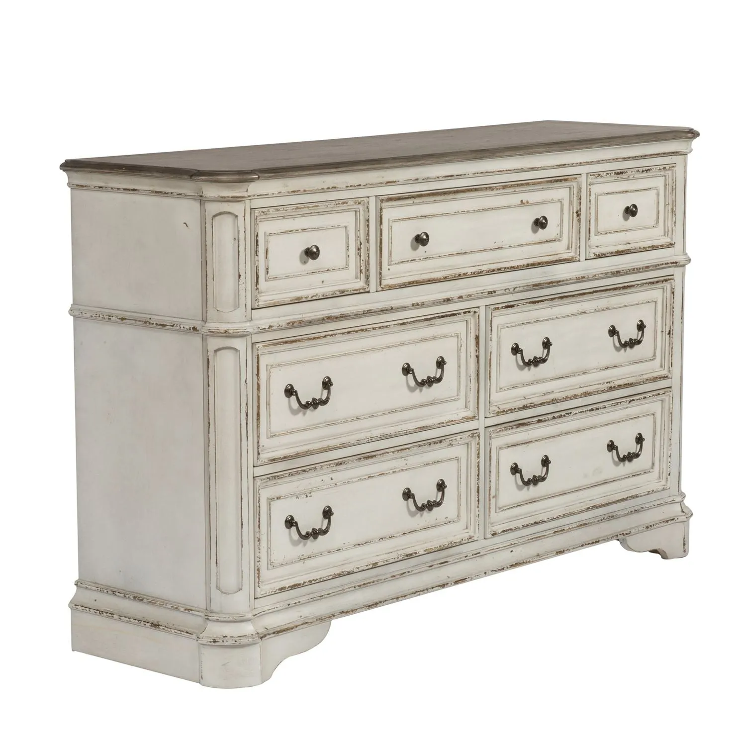 Artemis 7 Drawer Dresser and Mirror
