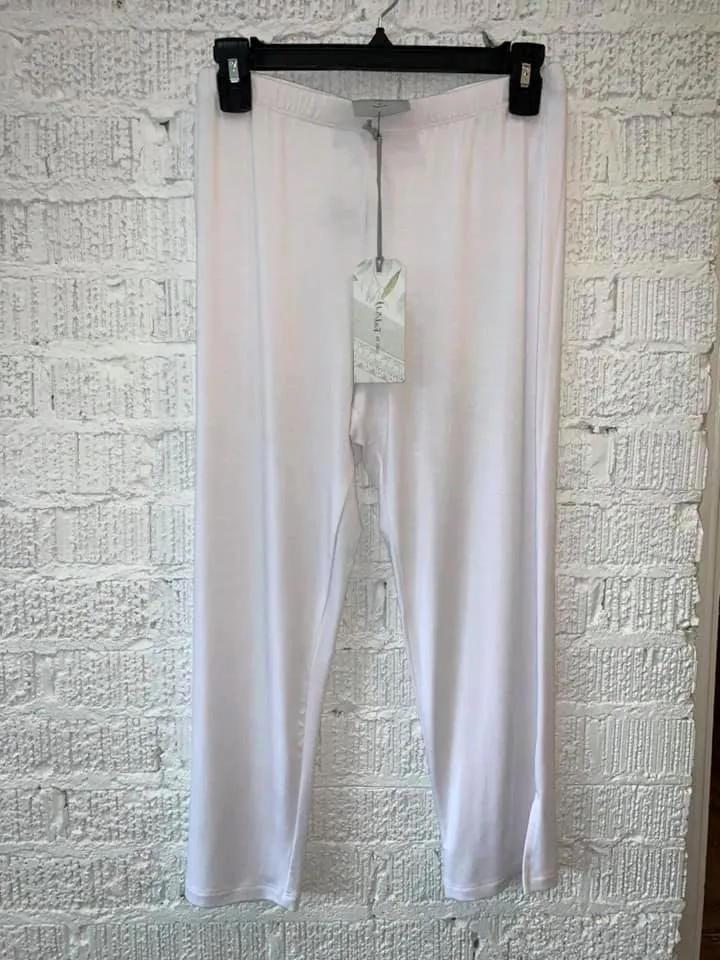 B8300 Chalet SLIT PANT-WHITE