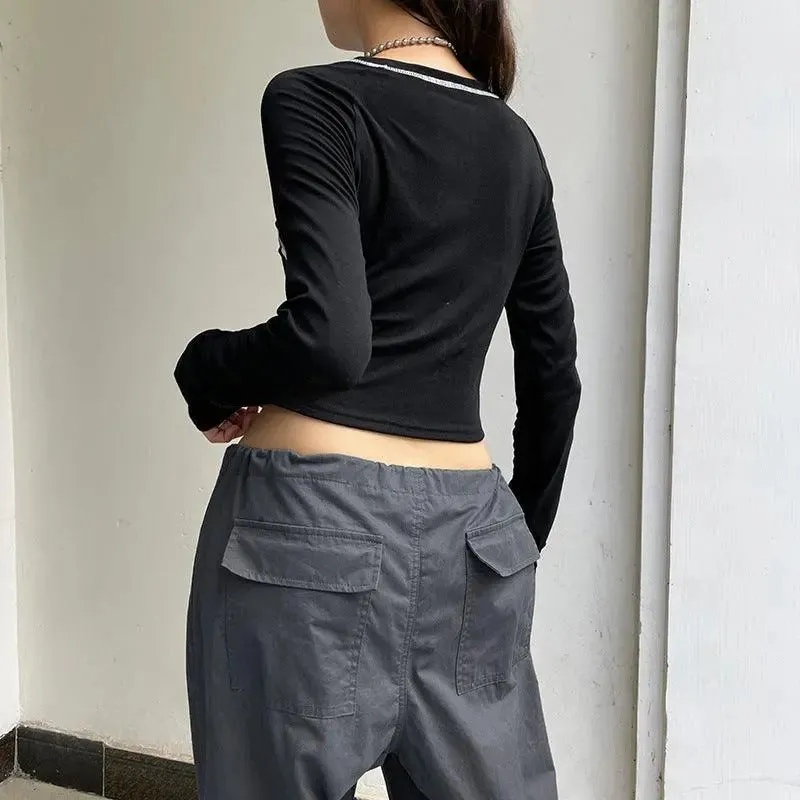 Black Rock More Graphic Long Sleeve Top