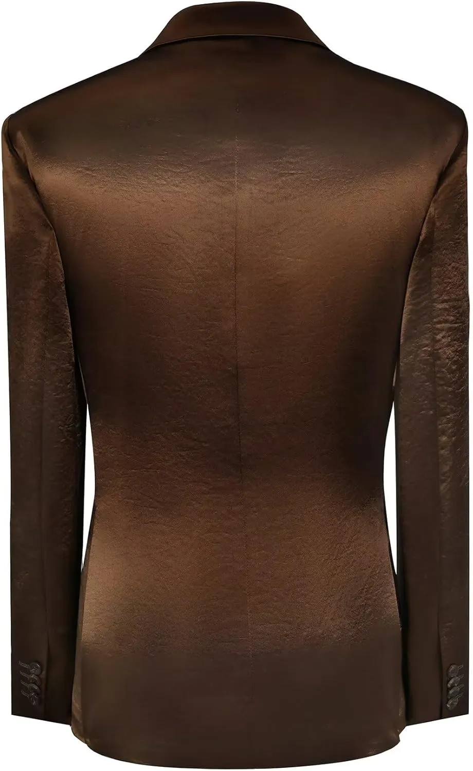 Bofan Boys Satin Blazer Retro Suit Jackets for Boy Outwear Sports Coat Fashion Summer Wedding Outfit