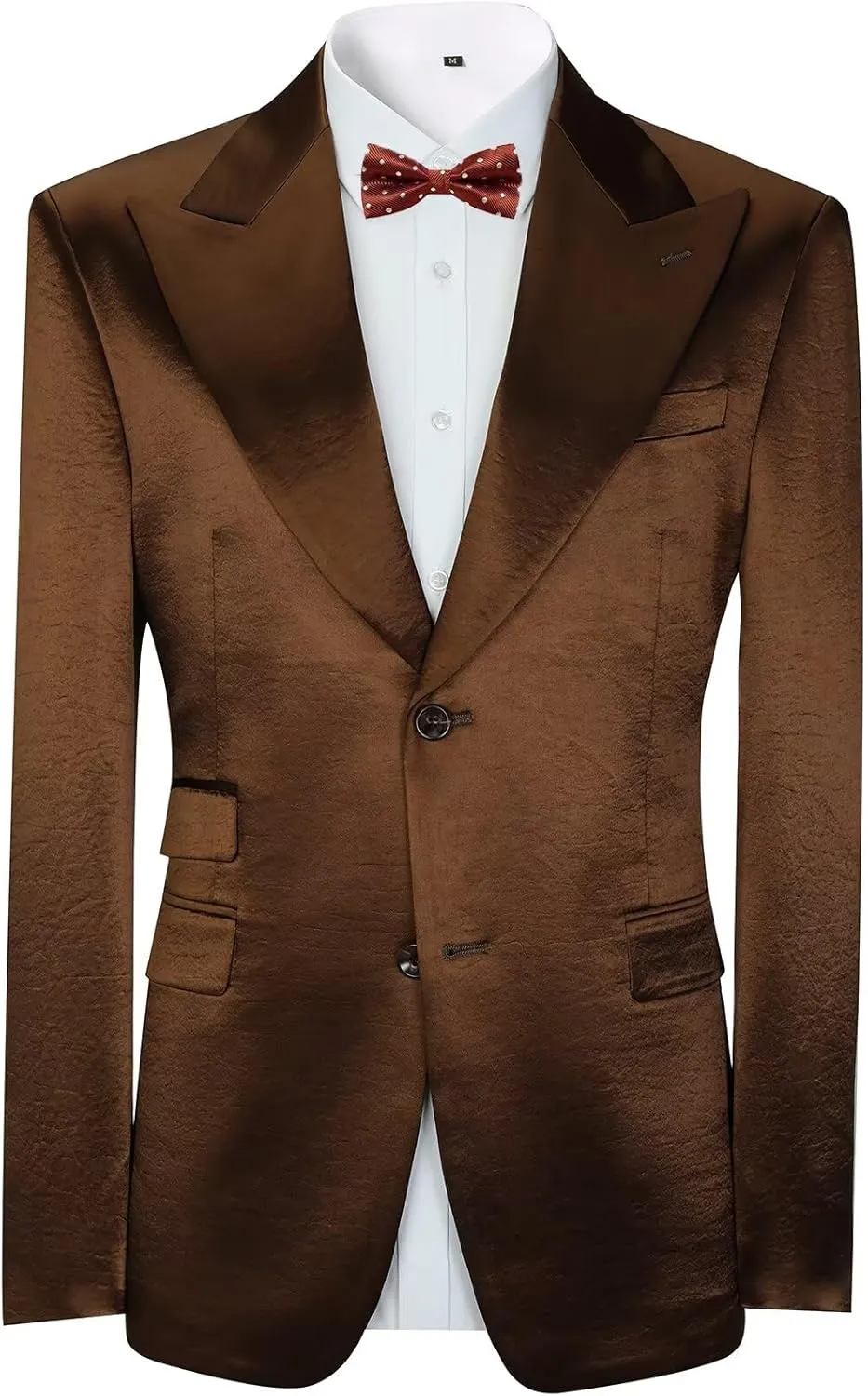 Bofan Boys Satin Blazer Retro Suit Jackets for Boy Outwear Sports Coat Fashion Summer Wedding Outfit