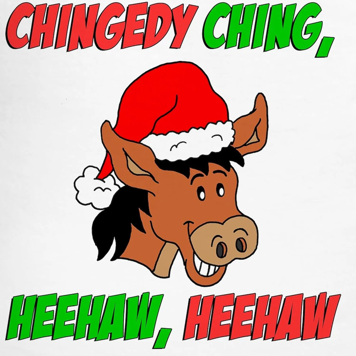 CafePress Italian Christmas Donkey Men's Light Pajamas Men's Novelty Light Pajama Set, Comfortable PJ Sleepwear