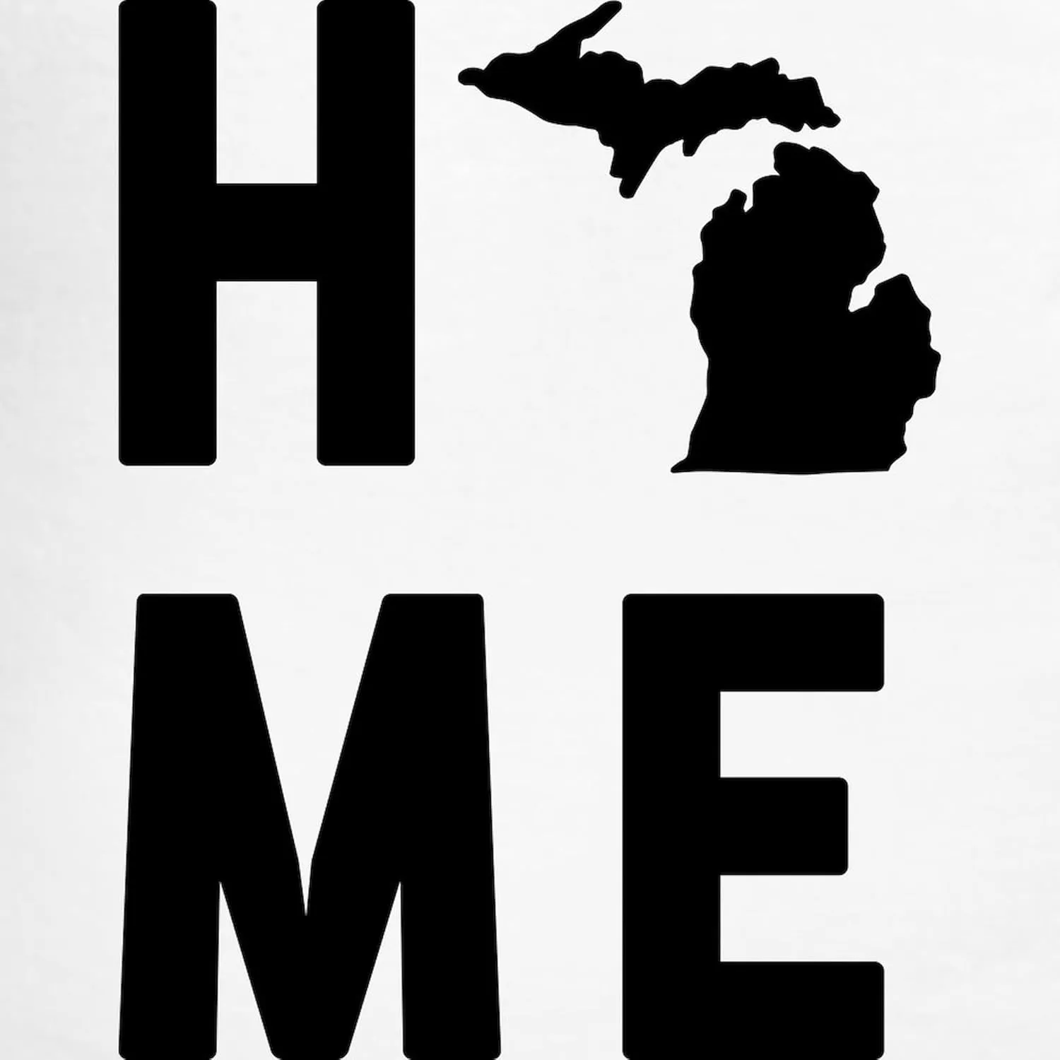 CafePress Michigan Home Men's Light Pajamas Men's Novelty Light Pajama Set, Comfortable PJ Sleepwear