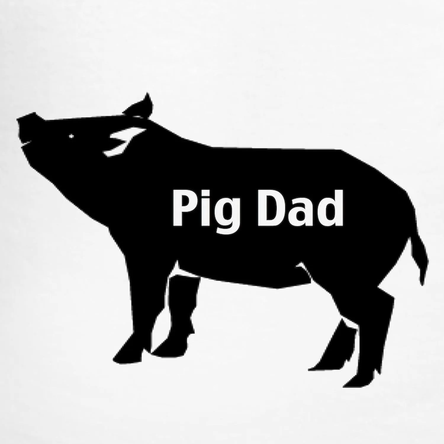 CafePress Pig Dad Men's Light Pajamas Men's Novelty Light Pajama Set, Comfortable PJ Sleepwear