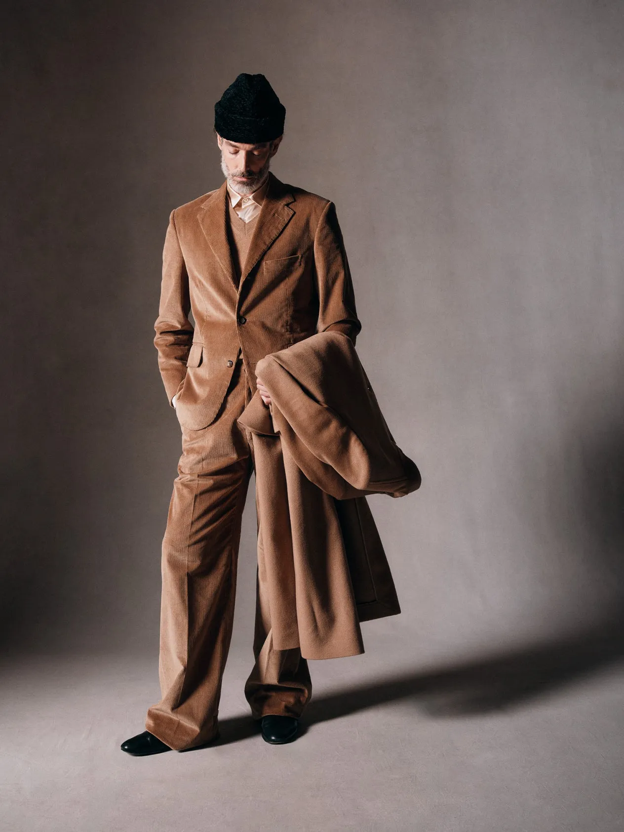 Camel Cord Jacket