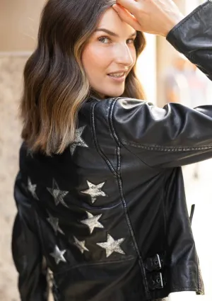 Christy RF Leather Jacket