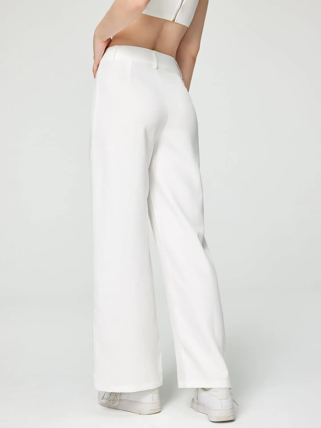 CIDER Work Pants Women Dress Pants High Waist Straight Leg Trousers Business Casual Slacks Office Pants