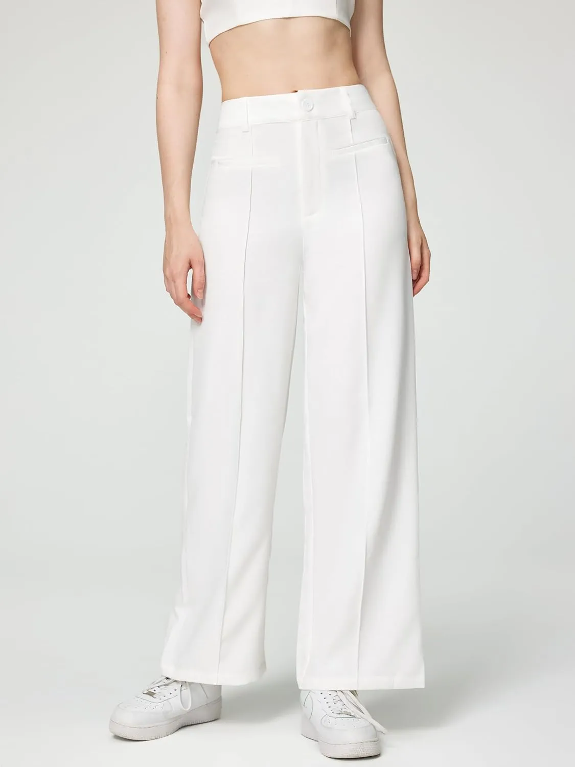 CIDER Work Pants Women Dress Pants High Waist Straight Leg Trousers Business Casual Slacks Office Pants