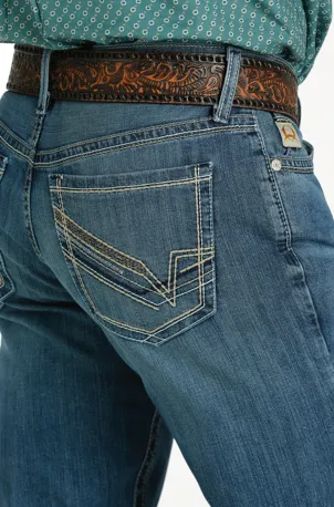 Cinch Mens Slim Fit- IAN- MEDIUM STONEWASH