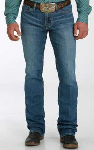 Cinch Mens Slim Fit- IAN- MEDIUM STONEWASH