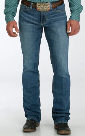 Cinch Mens Slim Fit- IAN- MEDIUM STONEWASH