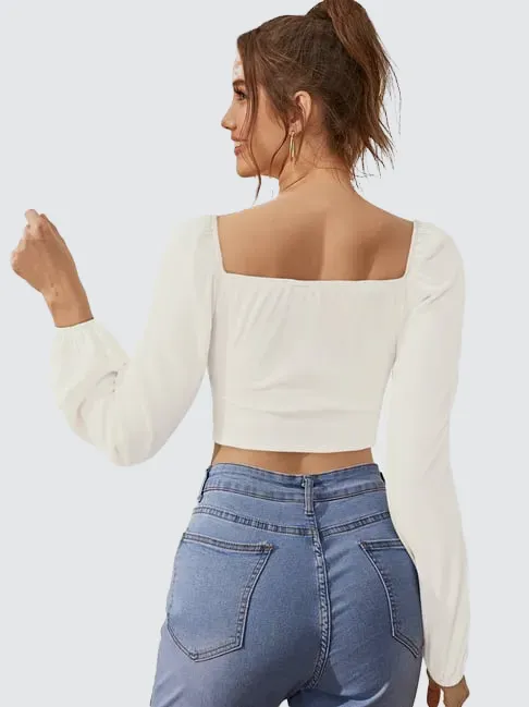 Classic Ribbed Black Top - Versatile Fashion