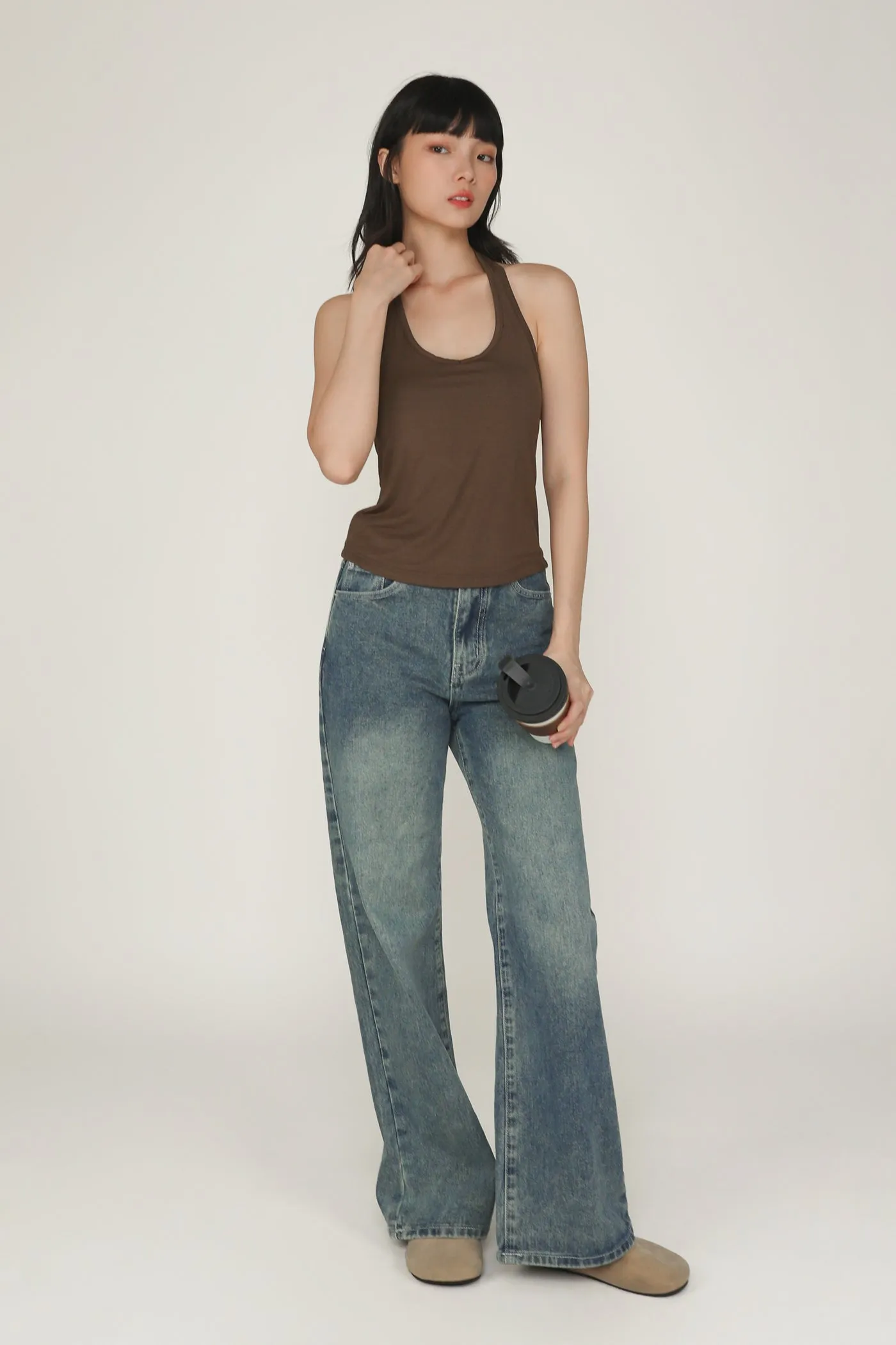 Cora Halter Padded Top