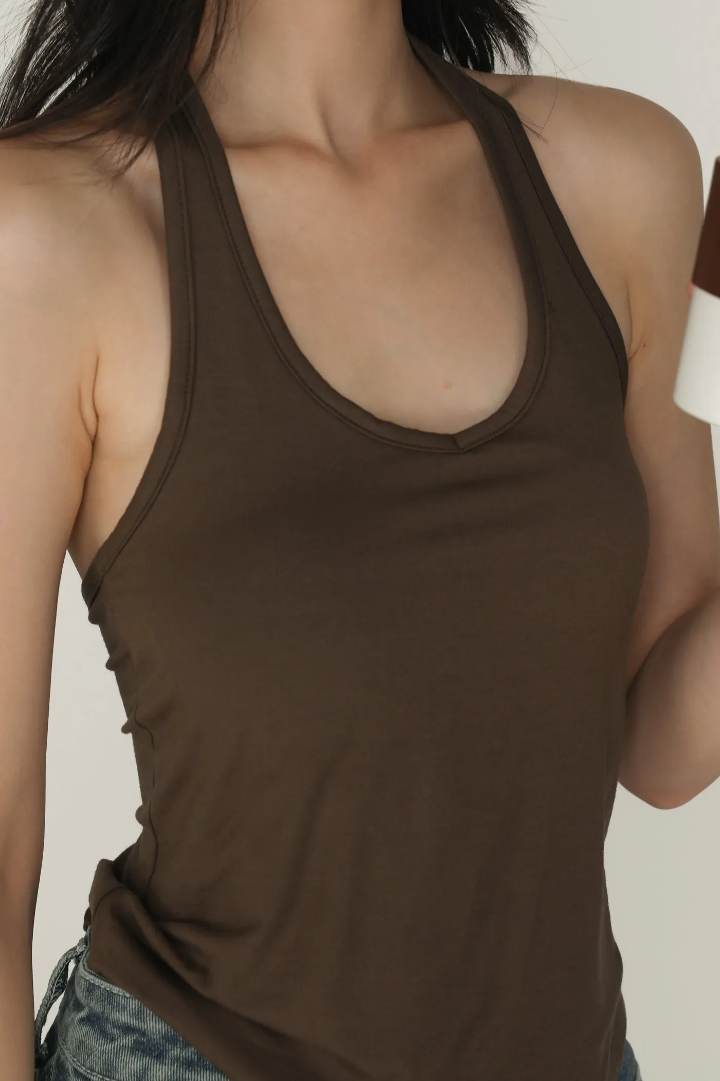 Cora Halter Padded Top