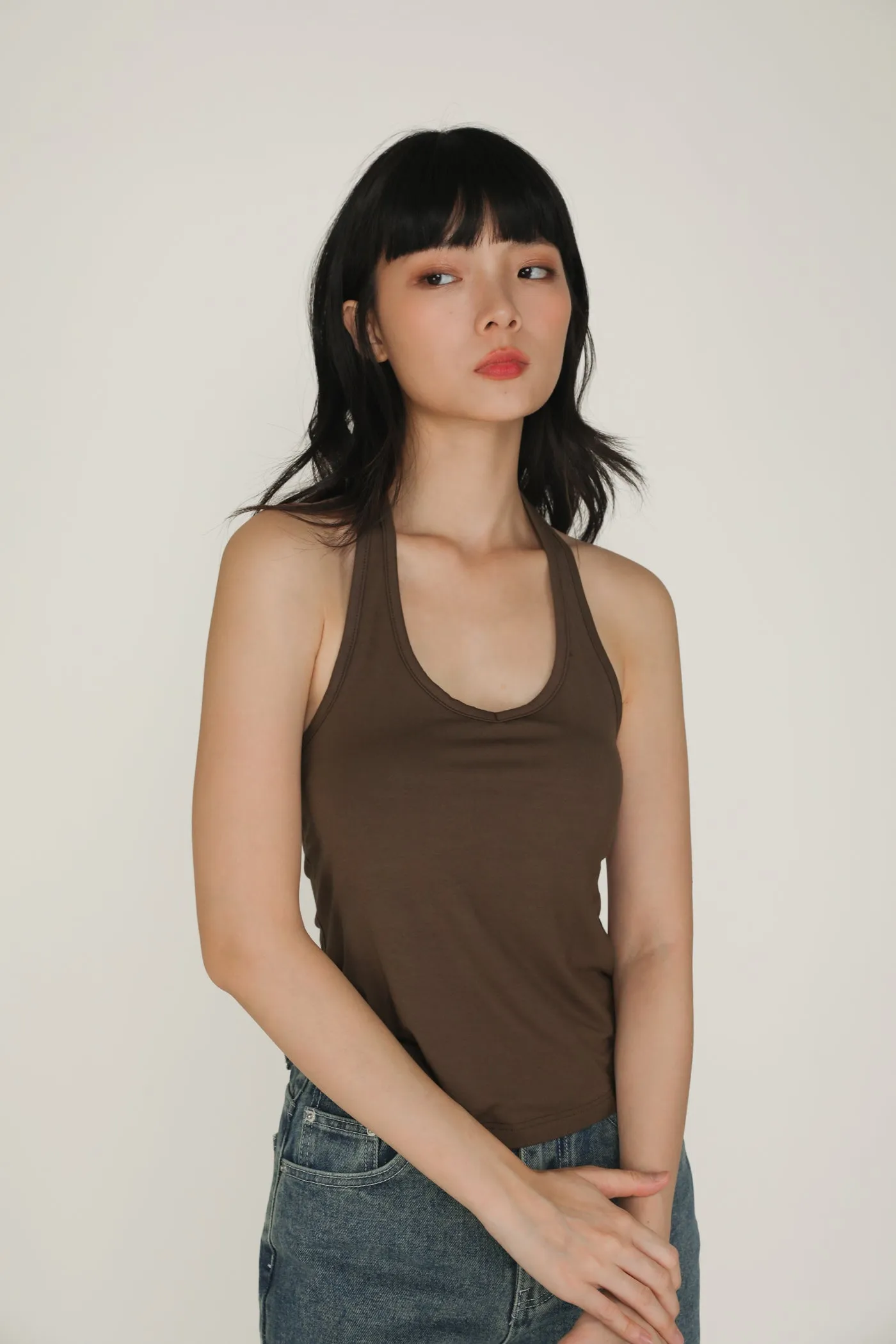 Cora Halter Padded Top
