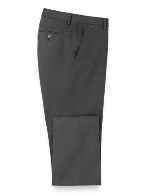 Cotton Stretch Twill Pants - Charcoal