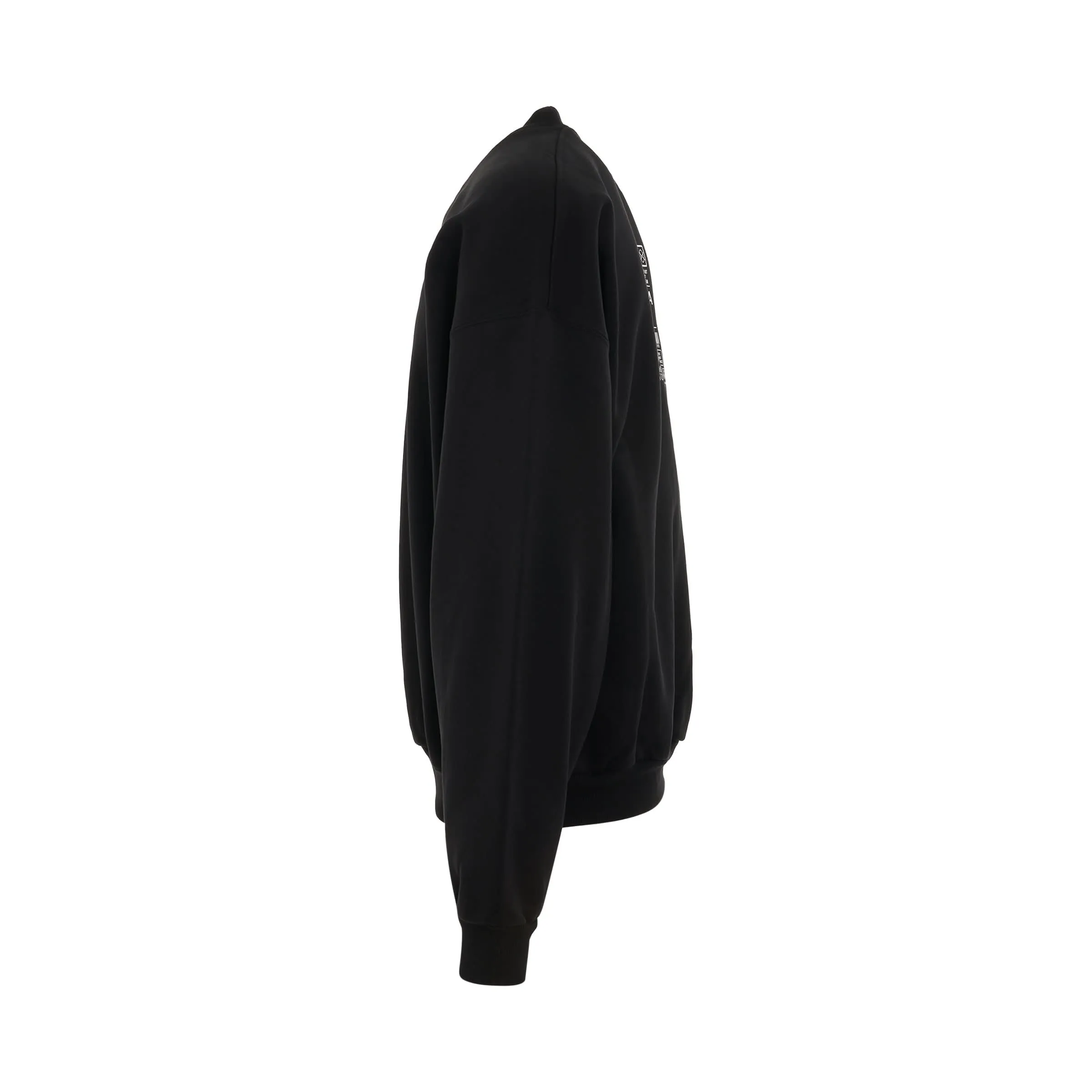 Crewneck Sweater in Black