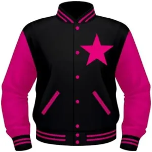 Custom Varsity Jackets, Baseball/Basketball Letterman Unisex Wool and Leather Varsity Jacket Mens/Womens