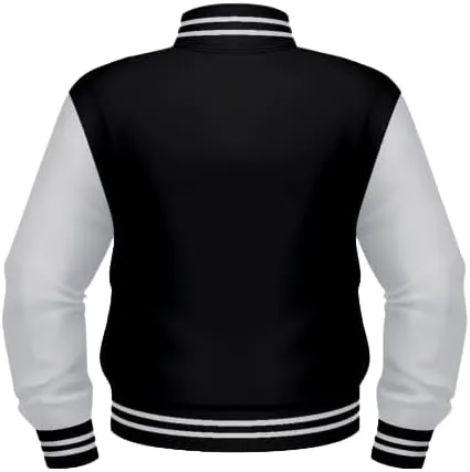 Custom Varsity Jackets, Baseball/Basketball Letterman Unisex Wool and Leather Varsity Jacket Mens/Womens