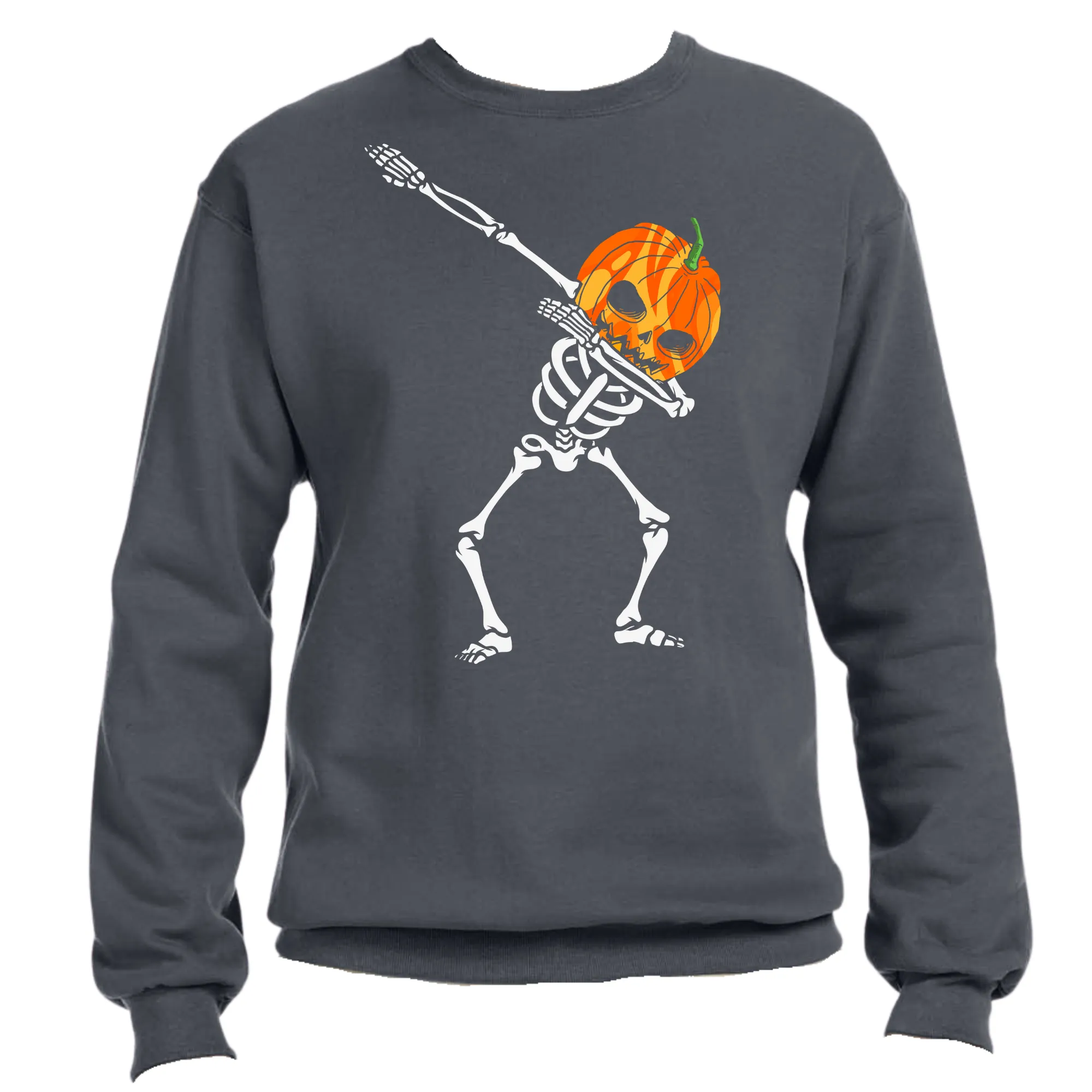 Dabbing Skeleton Unisex Halloween Sweater – Cozy Fit, Fun & Spooky Graphic