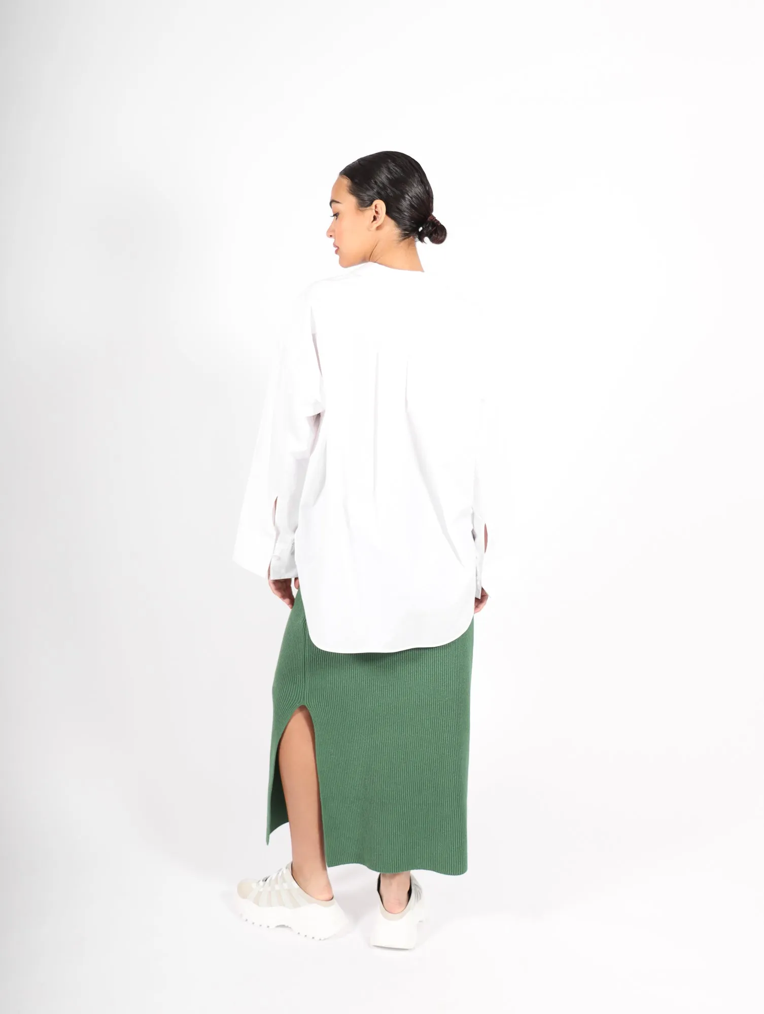 Derris Shirt in White by Malene Birger