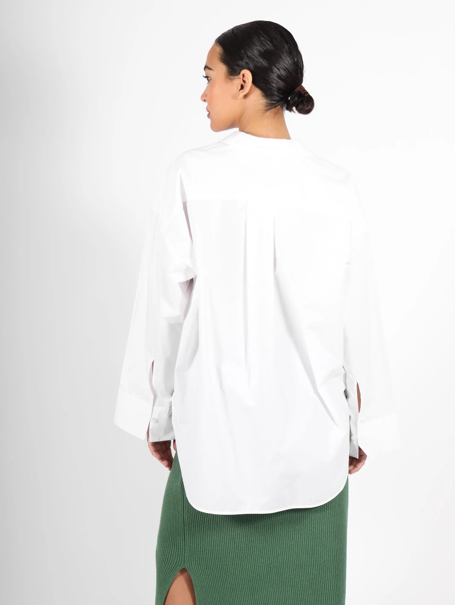 Derris Shirt in White by Malene Birger