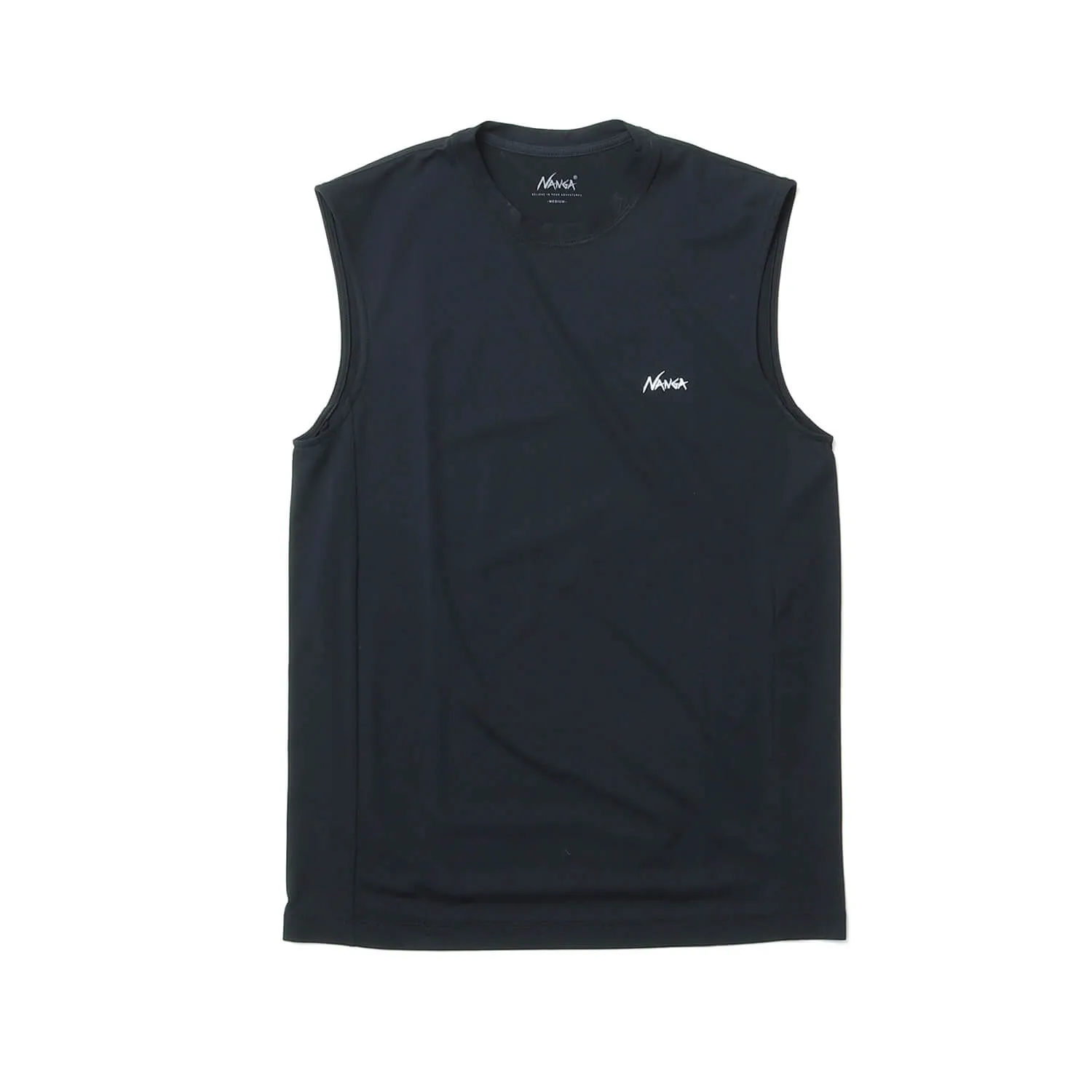 DRY BASE LAYER NO SLEEVE TEE(MEN)