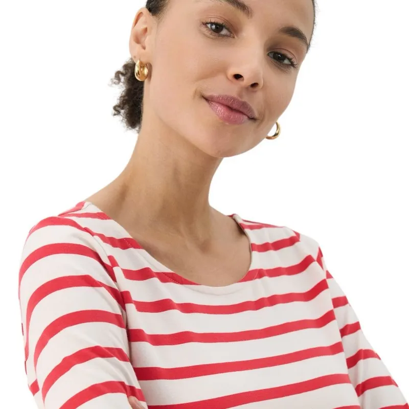 Emel T-Shirt in Striped Bittersweet