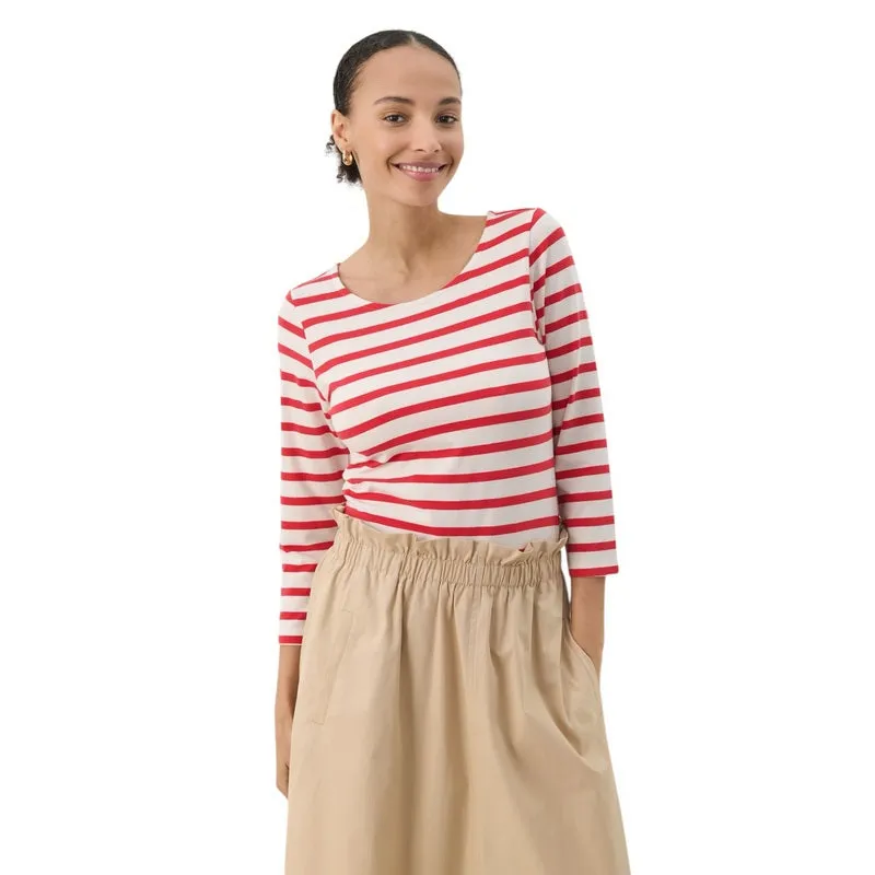 Emel T-Shirt in Striped Bittersweet
