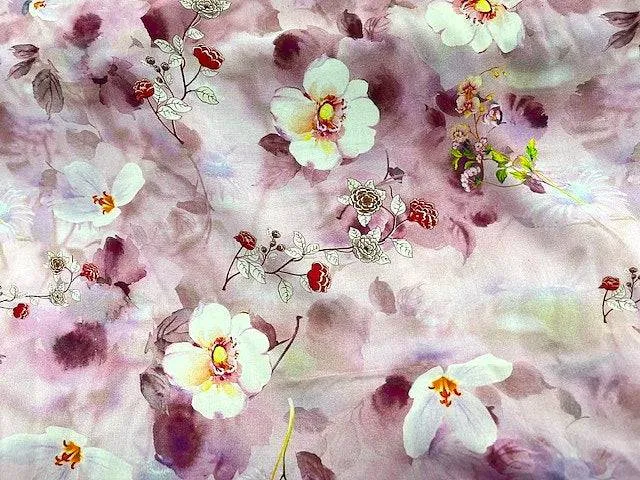 Floral Mist - Printed Viscose