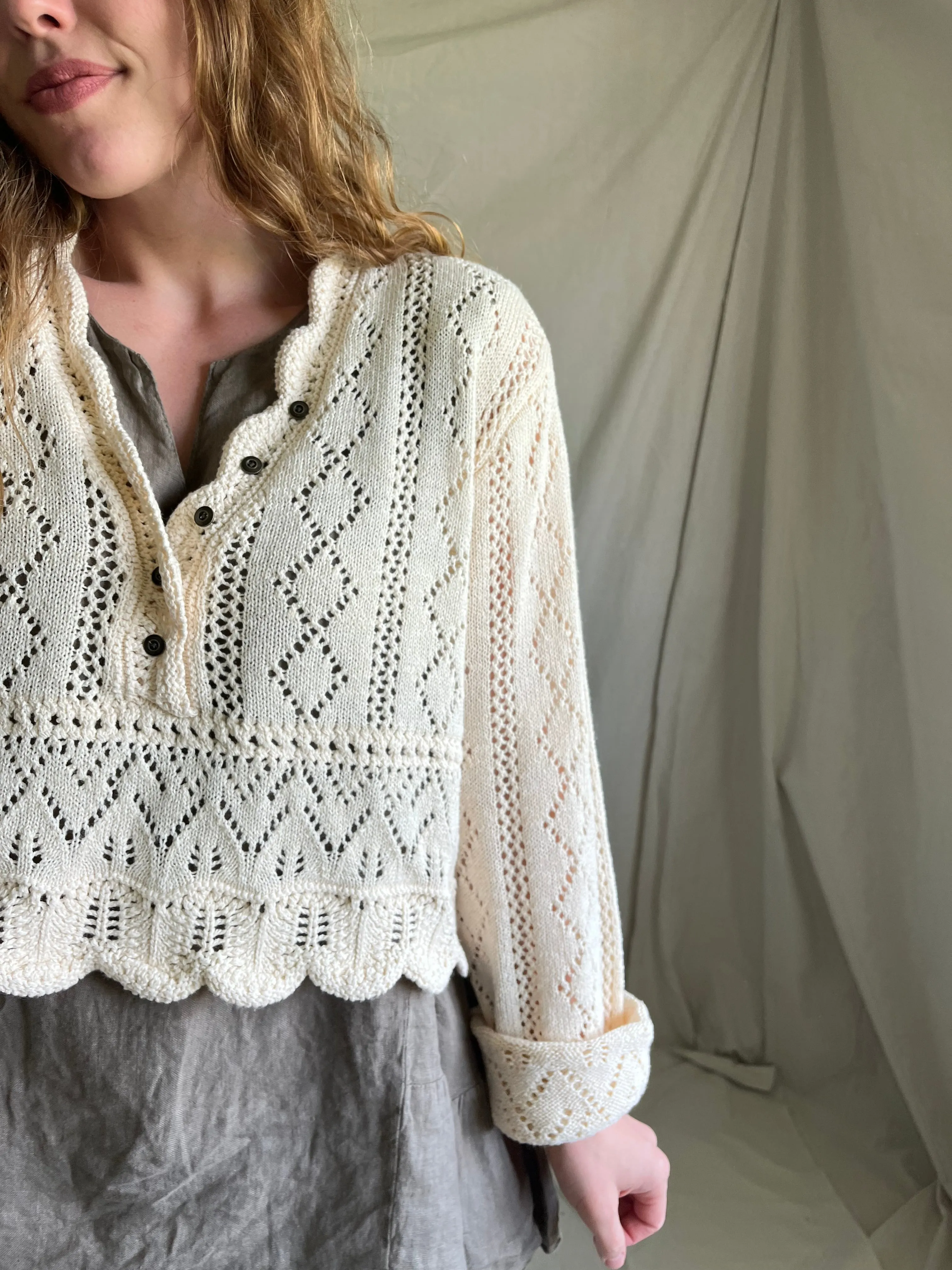 Free People Charlotte pop over sweater