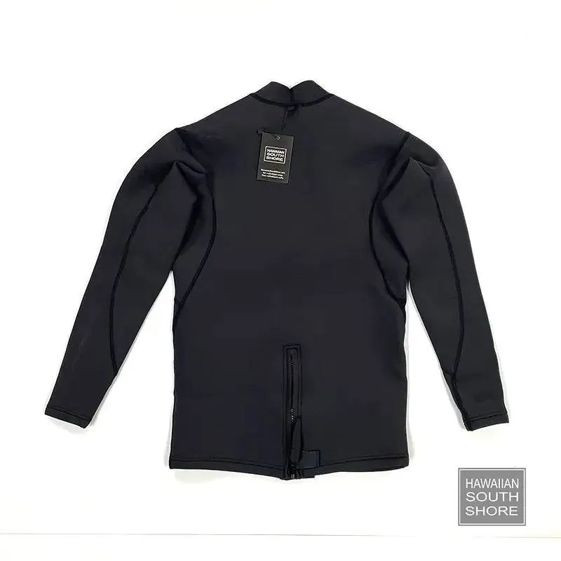 HawaiianSouthShore Wetsuit NEOPRENE Long Sleeve 1.5mm (Small-XXLarge) Black
