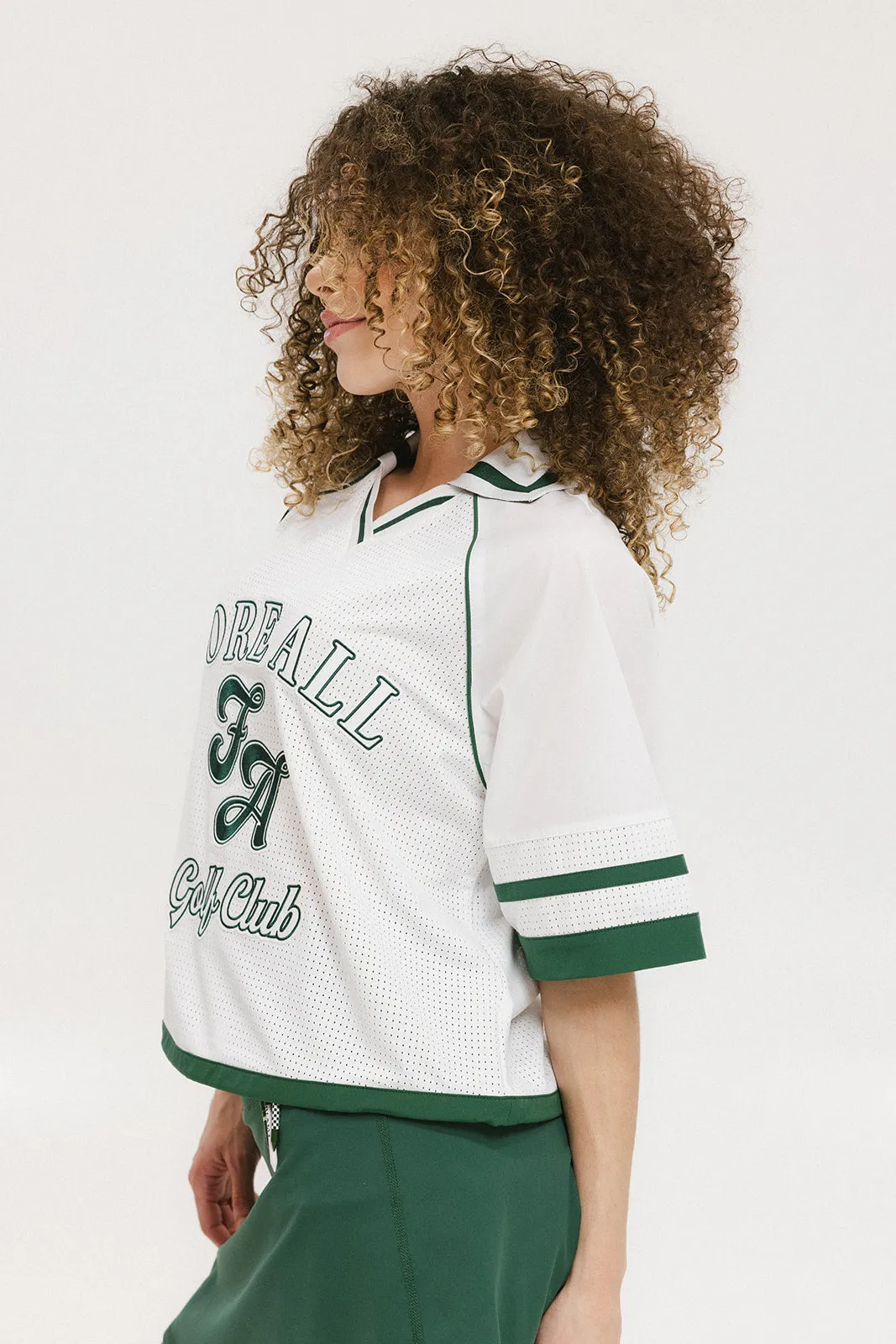 Ilona Warm-Up Polo - White