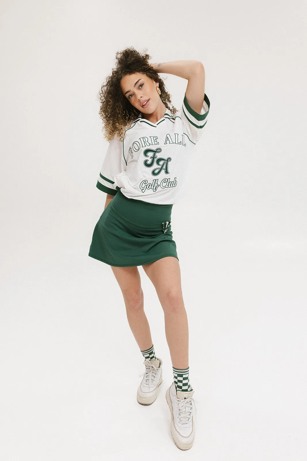 Ilona Warm-Up Polo - White