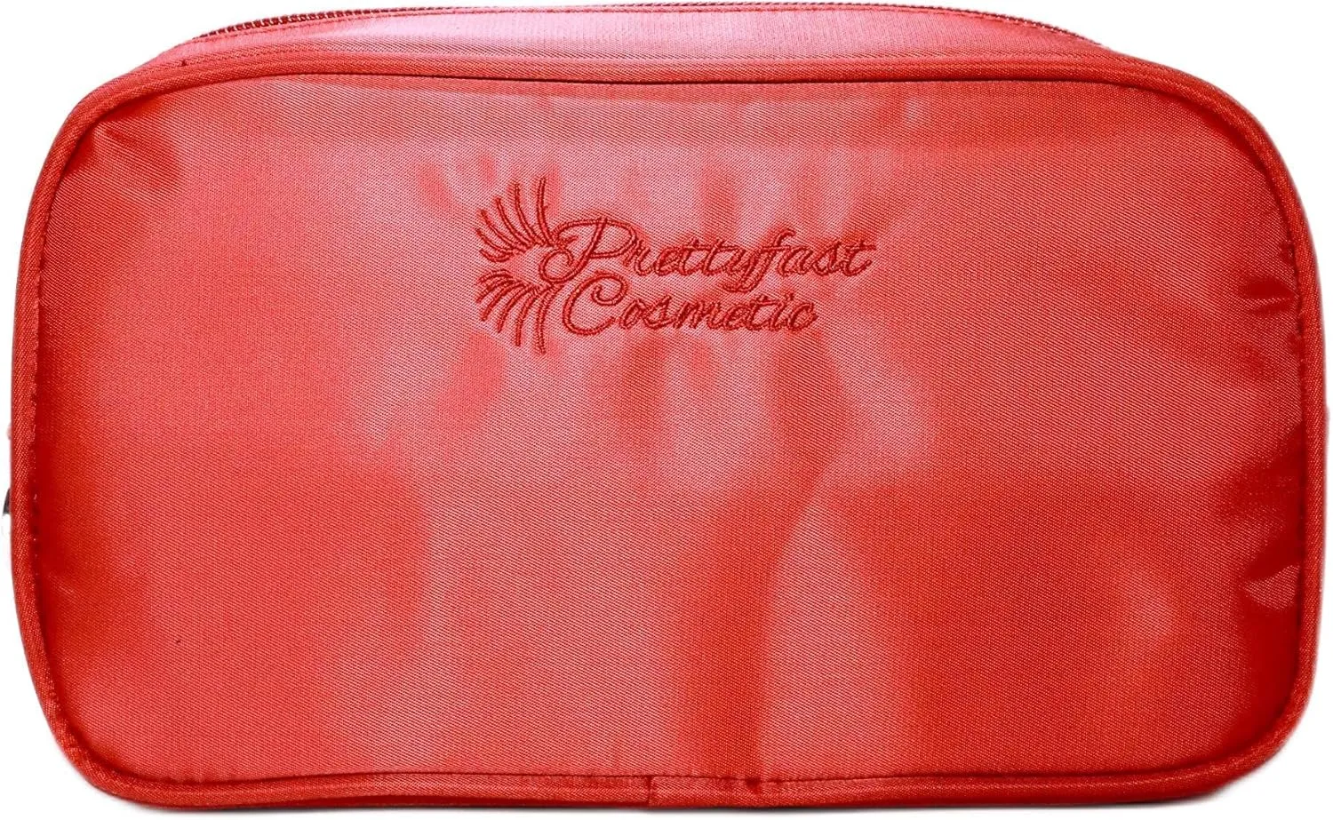 Insulated Makeup Bag, Makeup Junkie Red