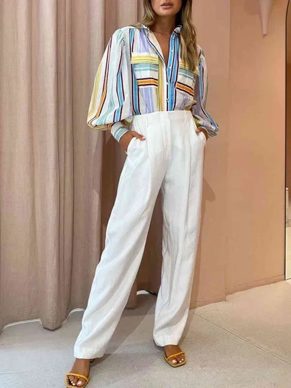 Kimmie Lantern Sleeve Shirt