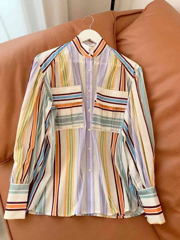 Kimmie Lantern Sleeve Shirt