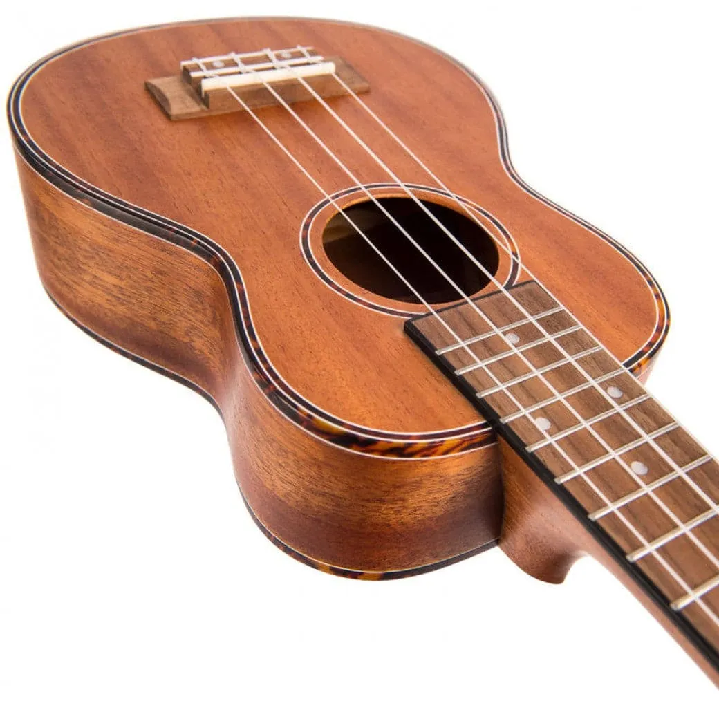 Laka VUS40 Soprano Ukulele with Bag - Mahogany