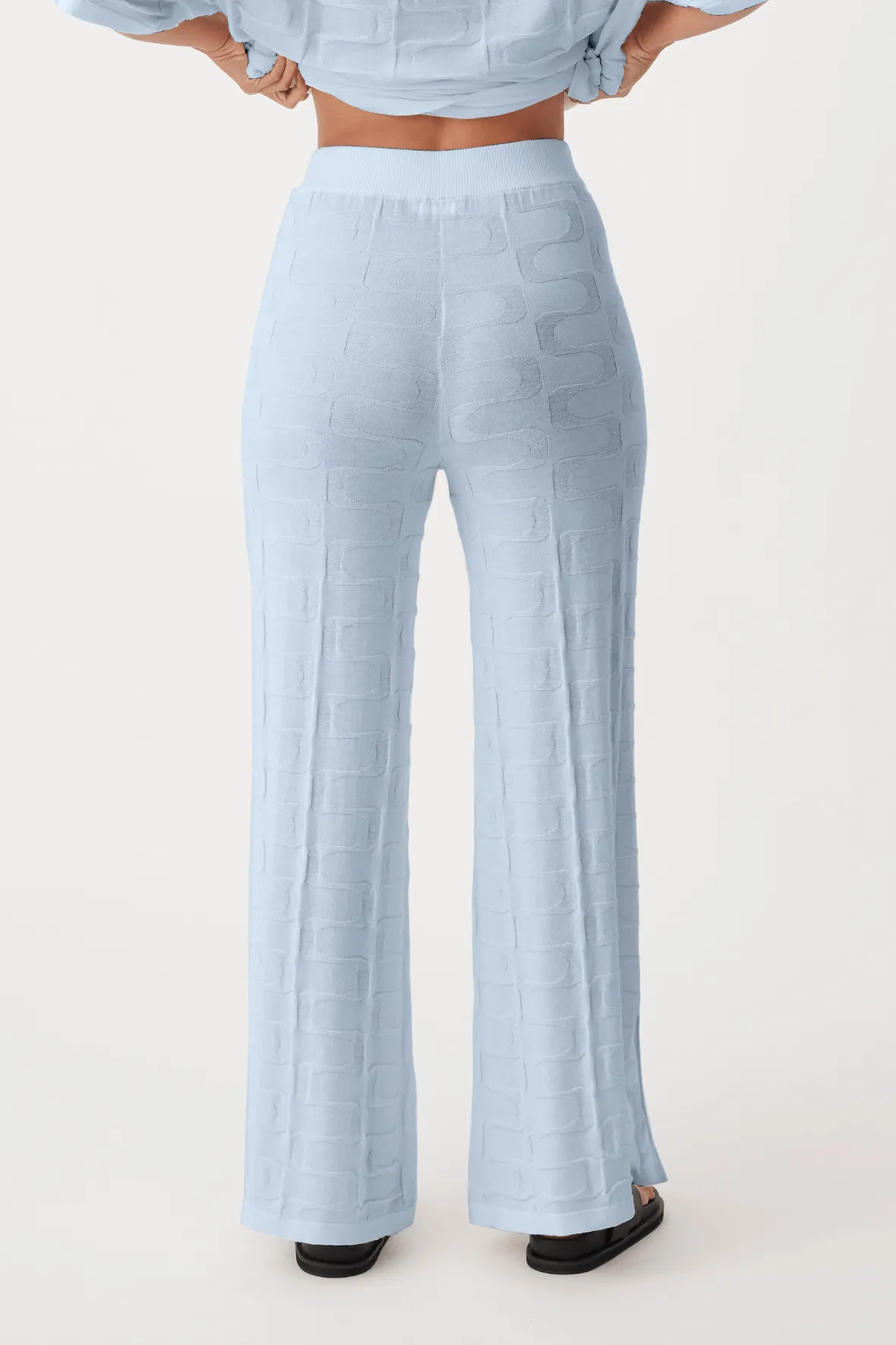 Lara Organic Cotton Pant - Sky