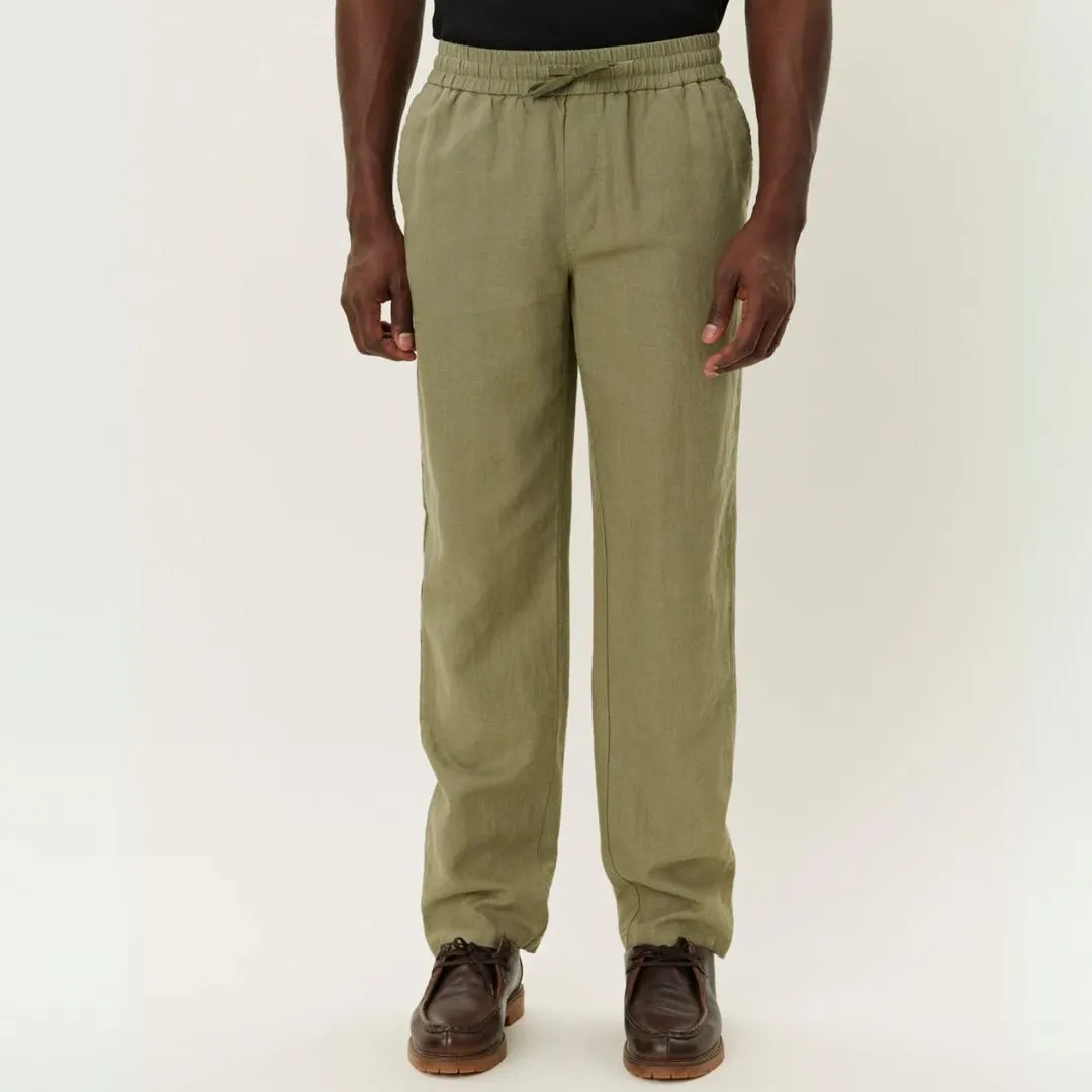 Lichen Green Patrick Linen Pants