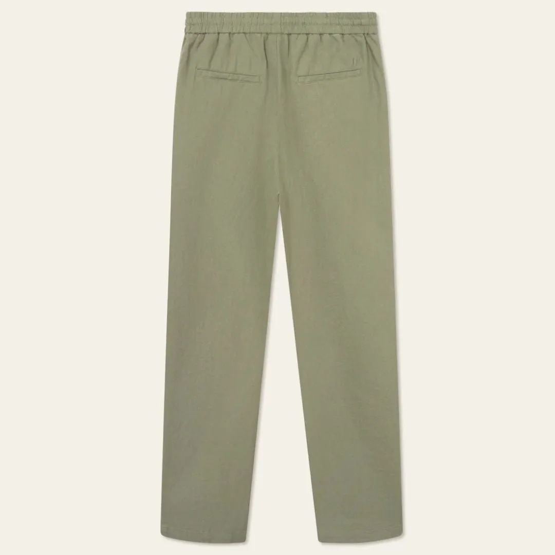 Lichen Green Patrick Linen Pants