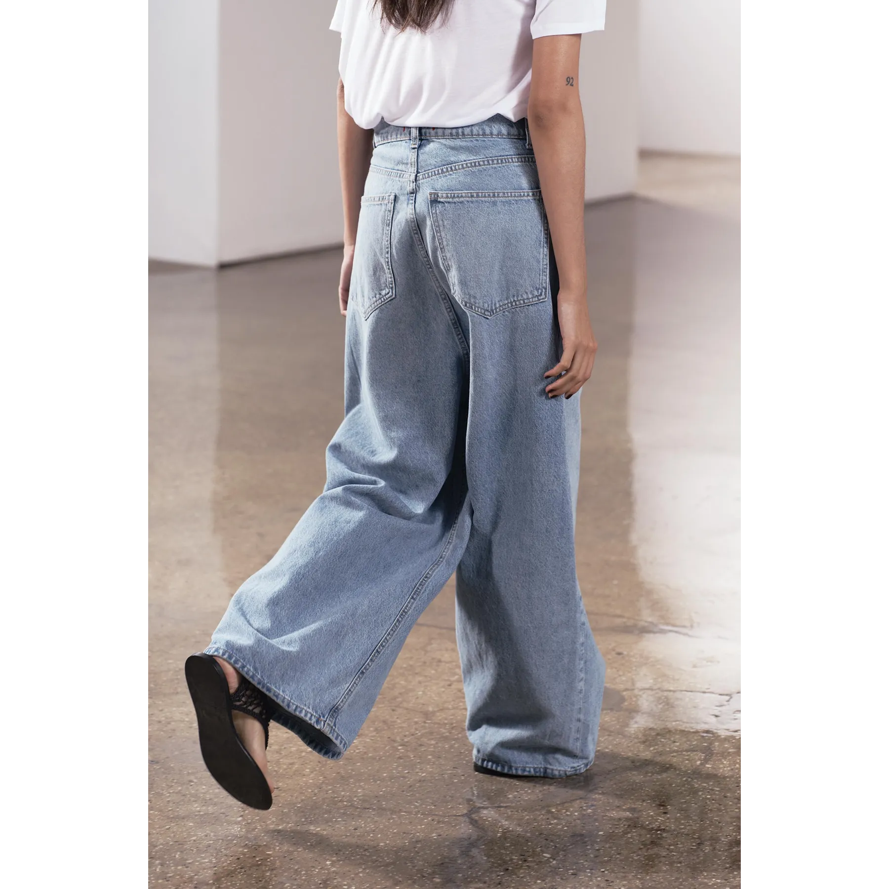 Light Blue Super Baggy Jeans
