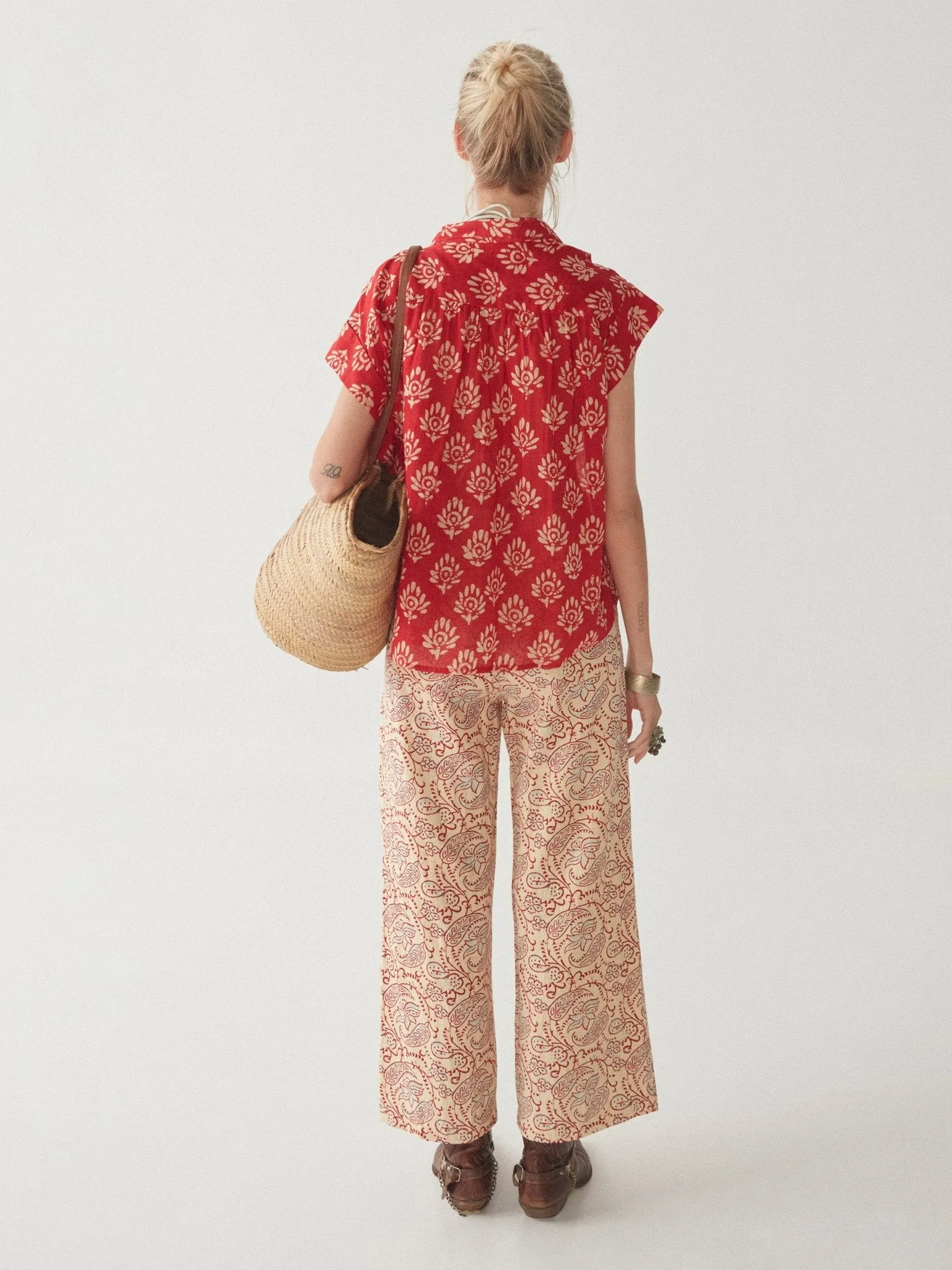 Lily Blouse - Mughal Garden