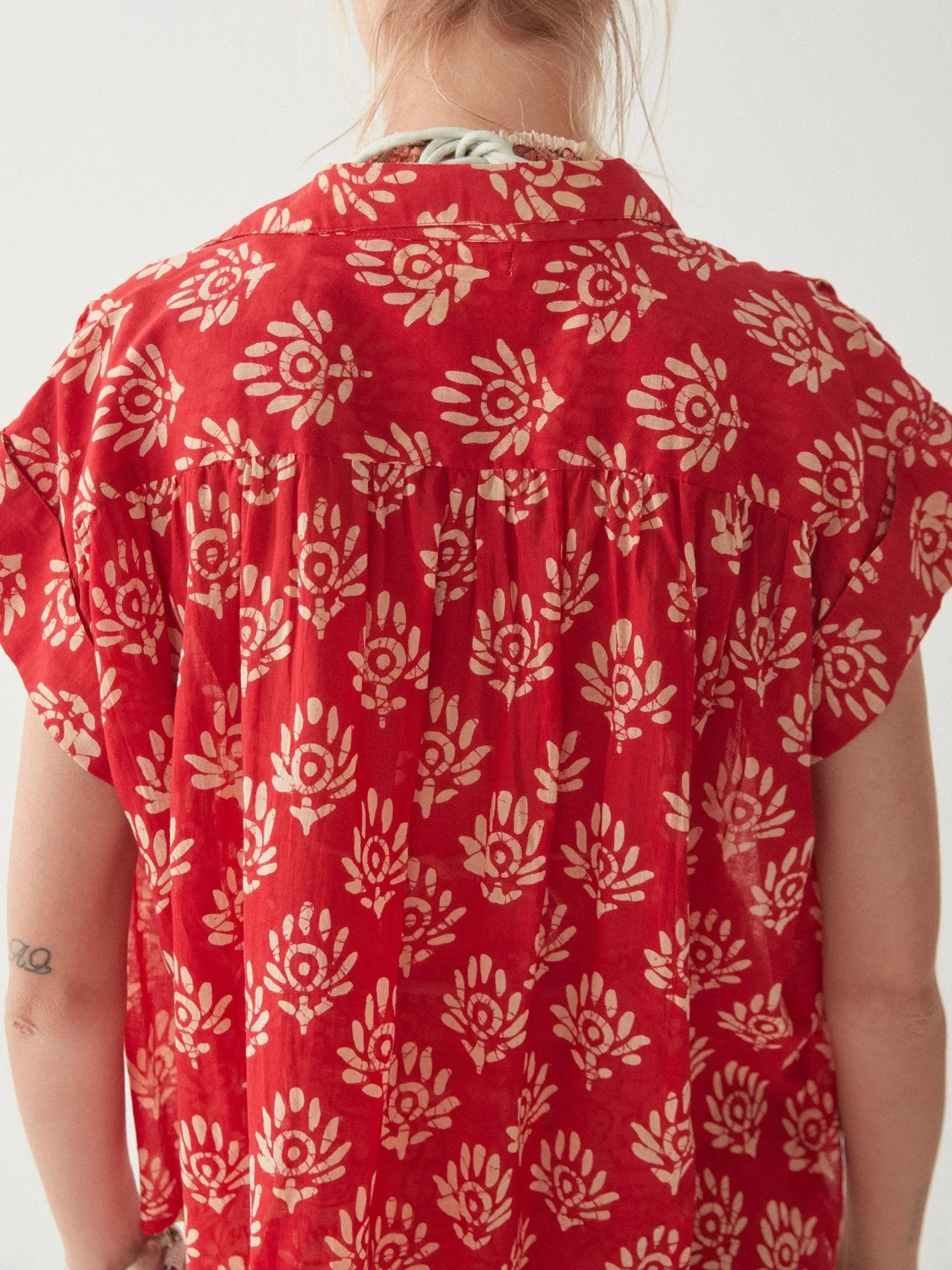 Lily Blouse - Mughal Garden