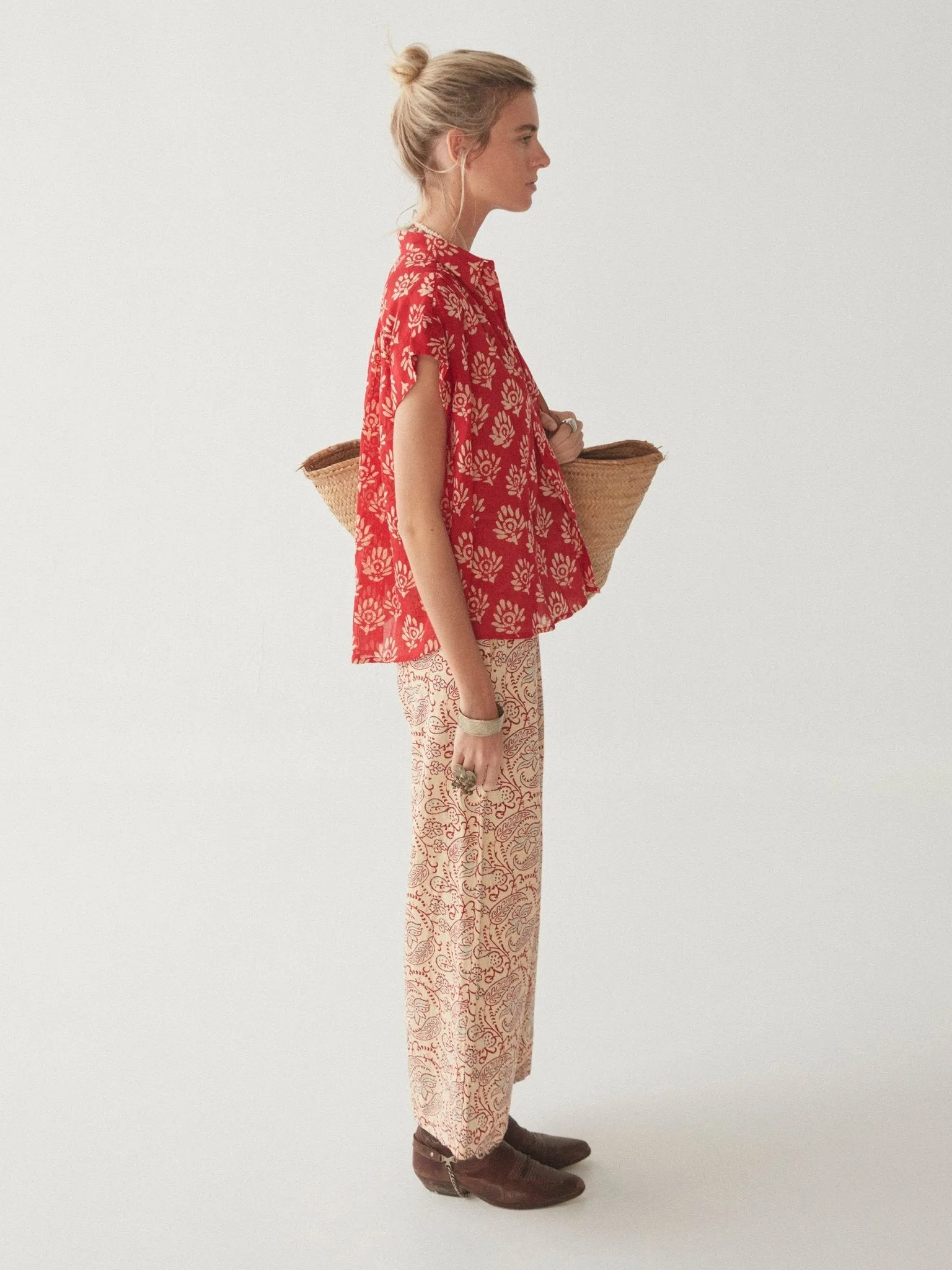 Lily Blouse - Mughal Garden