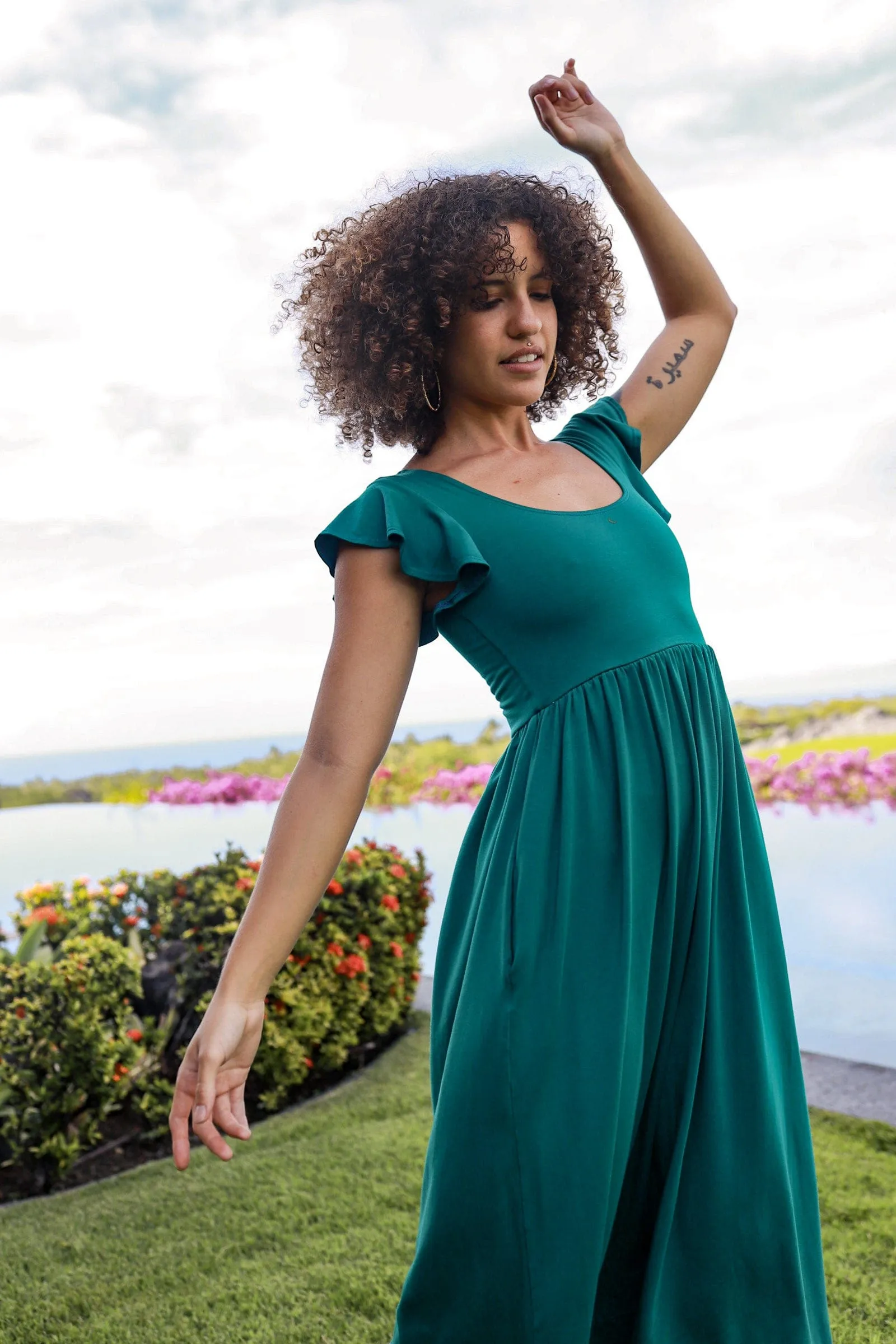 Lush Moon Midi Dress