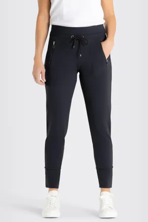 Mac 3020-00-0169L 090 Black Easy Active Trousers