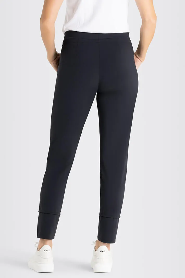 Mac 3020-00-0169L 090 Black Easy Active Trousers