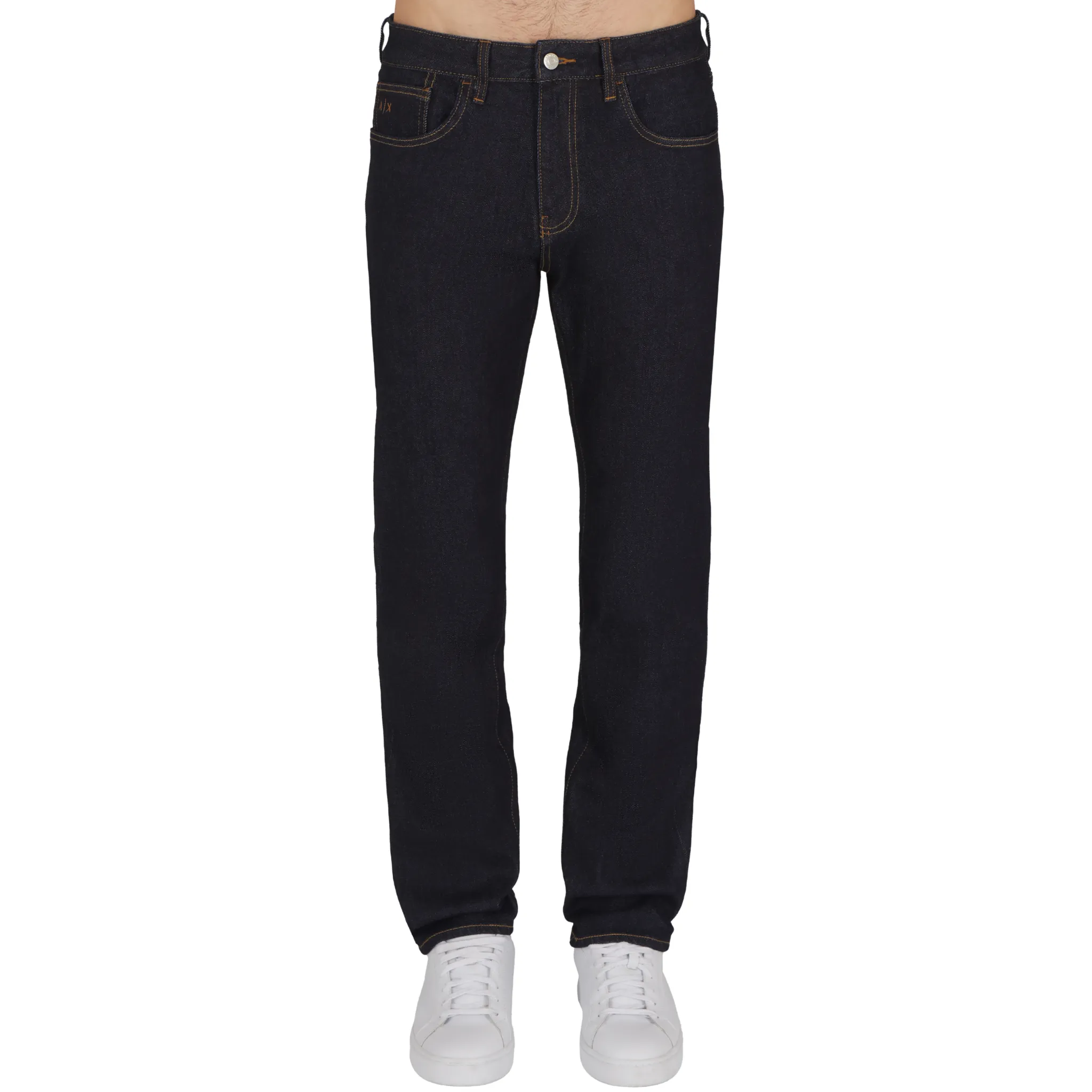 Mens Armani Exchange Dark Blue YS 069 Regular Fit Jeans