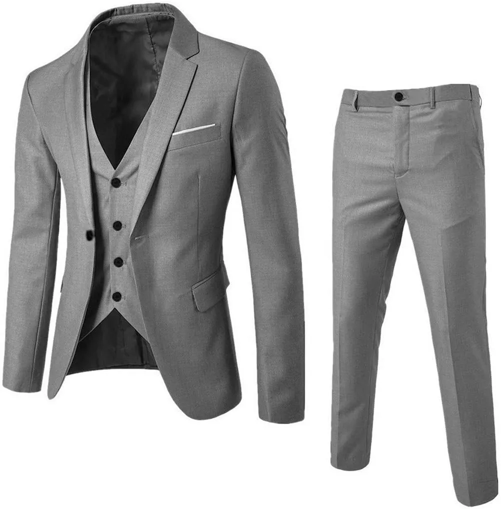 Mens Suits 2024 Slim Wedding Vest Pants Suit Jacket Suit Party Men's Coats Jackets Men Slim Fit Suit Linen Suit For